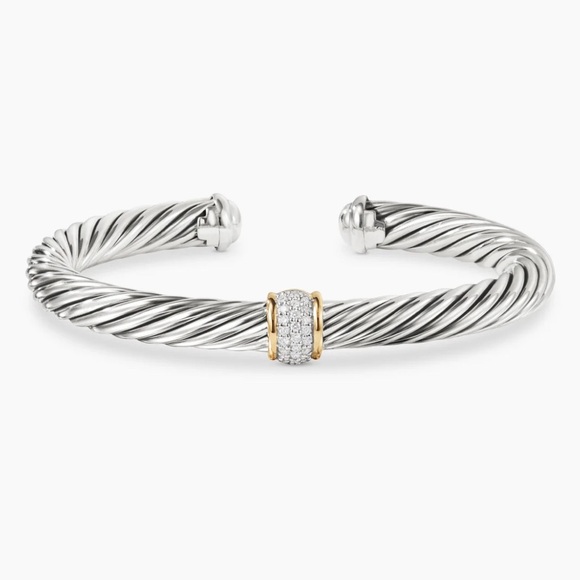 New David Yurman Cable Station Bracelet-size Small - Picture 13 of 15